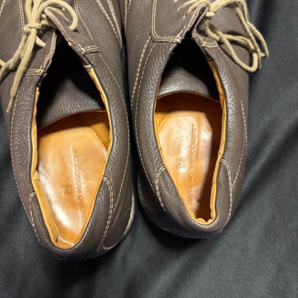 Sandro Moscoloni Oxfords Men’s Size 9 M Brown Bicycle Front Leather Brown Casual main image 4